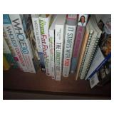 Variety of cookbooks and materials...