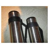 Pair of stainless steel travel ther...