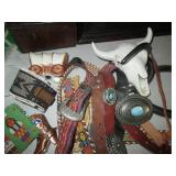 Wild West style nik naks, belts, Be...