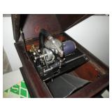 Vintage Edison Standard Phonograph with cylinder records