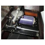 Vintage Edison Standard Phonograph with cylinder records