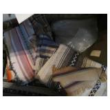 Western style throw blankets and / ...
