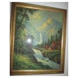 Decoratively framed Vintage Pioneer...