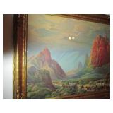 Decoratively framed Vintage Pioneer...