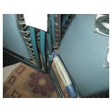 Pair of metal framed Zero gravity f...
