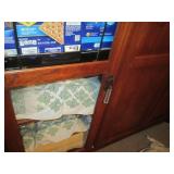 Large wood tv and multi-media stora...