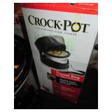 7qt Crock Pot and slow cooker trave...