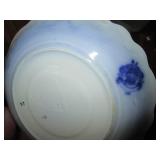Vintage China dish, milk glass serv...