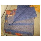 Hand made fall themed quilt...