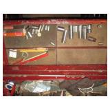 Vintage metal Snap-On tool box with...