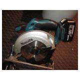 18v Cordless Makita circular saw an...