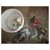 Lot of pneumatic air tools includin...