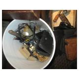 Top handle tool trays, measuring su...