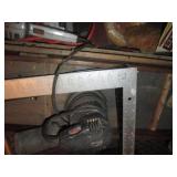 Vintage narrow footlocker trunk, as...