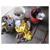 Masonry tools, drywall and painting...