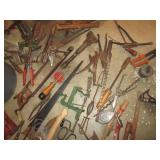 Huge lot of vintage cutting tools, ...