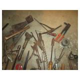 Huge lot of vintage cutting tools, ...