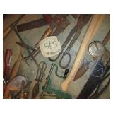 Huge lot of vintage cutting tools, ...