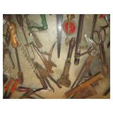 Huge lot of vintage cutting tools, ...