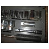 17pc 1/2in drive metric socket set ...