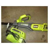 Ryobi 40v trimmer/edger with charge...