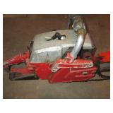 Vintage Jonsrud chainsaw with blade...