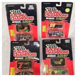 1:64 Nascar Die Cast, 4 Cars