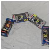 1:64 Nascar Die Cast, 4 Cars