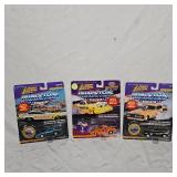 Johnny Lightning 1:64 NHRA, Set of 3