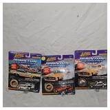 Johnny Lightning 1:64 NHRA, Set of 3