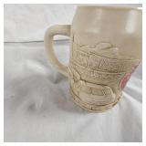 Pair of Beer Steins, Jeff Gordon and Vikings
