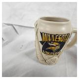 Pair of Beer Steins, Jeff Gordon and Vikings