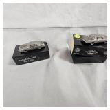 2-Solid Pewter 1:64 Nascar Cars