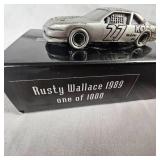 2-Solid Pewter 1:64 Nascar Cars