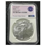 2025 AMERICAN SILVER EAGLE NGC MS70 EARLY RELEASE
