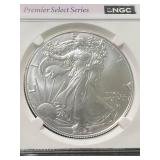 2025 AMERICAN SILVER EAGLE NGC MS70 EARLY RELEASE