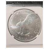 2025 AMERICAN SILVER EAGLE NGC MS70 EARLY RELEASE