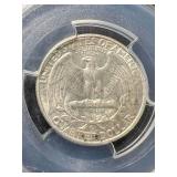 1932-S US WASHINGTON QUARTER PCGS AU53