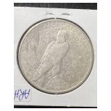 1935-S US PEACE SILVER DOLLAR
