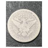 1899 US BARBER HALF DOLLAR