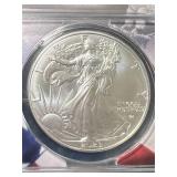 2023 AMERICAN SILVER EAGLE ANACS MS70