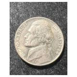 1944 US JEFFERSON WAR NICKEL BU