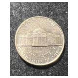 1944 US JEFFERSON WAR NICKEL BU