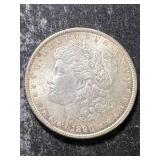 1890 US MORGAN SILVER DOLLAR