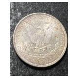1890 US MORGAN SILVER DOLLAR