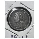 1945 US MERCURY DIME