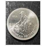 1985 ENGELHARD PROSPECTOR 1 TROY OZ .999 FINE SILVER
