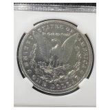 1881-S US MORGAN SILVER DOLLAR SLABBED