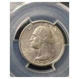 1932-S US WASHINGTON QUARTER PCGS AU50