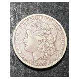1889 US MORGAN SILVER DOLLAR